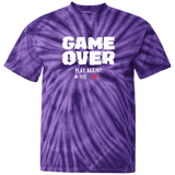 Game Over - CD100 100% Cotton Tie Dye T-Shirt - The Crazygirl Tshirt Shop