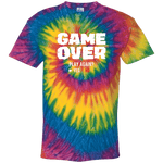 Game Over - CD100 100% Cotton Tie Dye T-Shirt - The Crazygirl Tshirt Shop