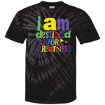 I AM DESTINED FOR GREATNESS - CD100Y Youth Tie Dye T-Shirt