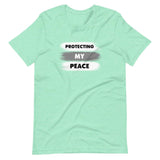 PROTECTING MY PEACE -Short-Sleeve Unisex T-Shirt - The Crazygirl Tshirt Shop