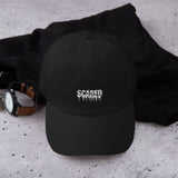 NEVER SCARED Dad hat