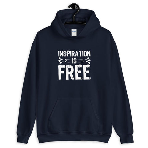 INSPIRATION IS FREE - Unisex Hoodie - The Crazygirl Tshirt Shop