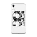 EMPOWERED WOMEN EMPOWER WOMEN - iPhone Case - The Crazygirl Tshirt Shop