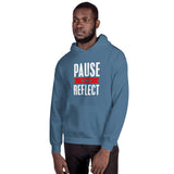 PAUSE AND REFLECT - Unisex Hoodie - The Crazygirl Tshirt Shop