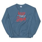 KEEP LIFE SIMPLE - Unisex Sweatshirt - The Crazygirl Tshirt Shop