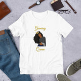GAMING QUEEN Short-Sleeve Unisex T-Shirt - The Crazygirl Tshirt Shop