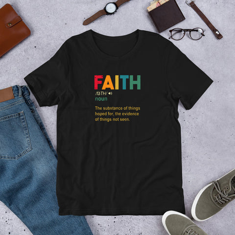 DEFINITION OF FAITH - Short-Sleeve Unisex T-Shirt