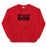 TRUSTING GOD - Unisex Sweatshirt - The Crazygirl Tshirt Shop