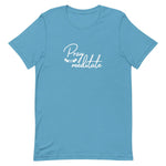 PRAY AND MEDITATE - Short-Sleeve Unisex T-Shirt - The Crazygirl Tshirt Shop