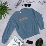 EDUCATED MOTIVATED VACCINATED - Unisex Sweatshirt