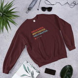 EDUCATED MOTIVATED VACCINATED - Unisex Sweatshirt