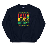 I AM BLACK HISTORY - Unisex Sweatshirt