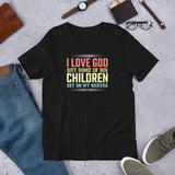 I LOVE GOD - Short-Sleeve Unisex T-Shirt