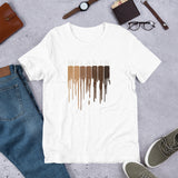 MELANIN DRIPPIN' - Short-Sleeve Unisex T-Shirt